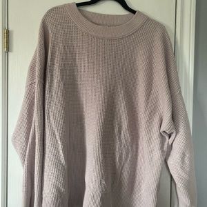 Aerie waffle knit sweater